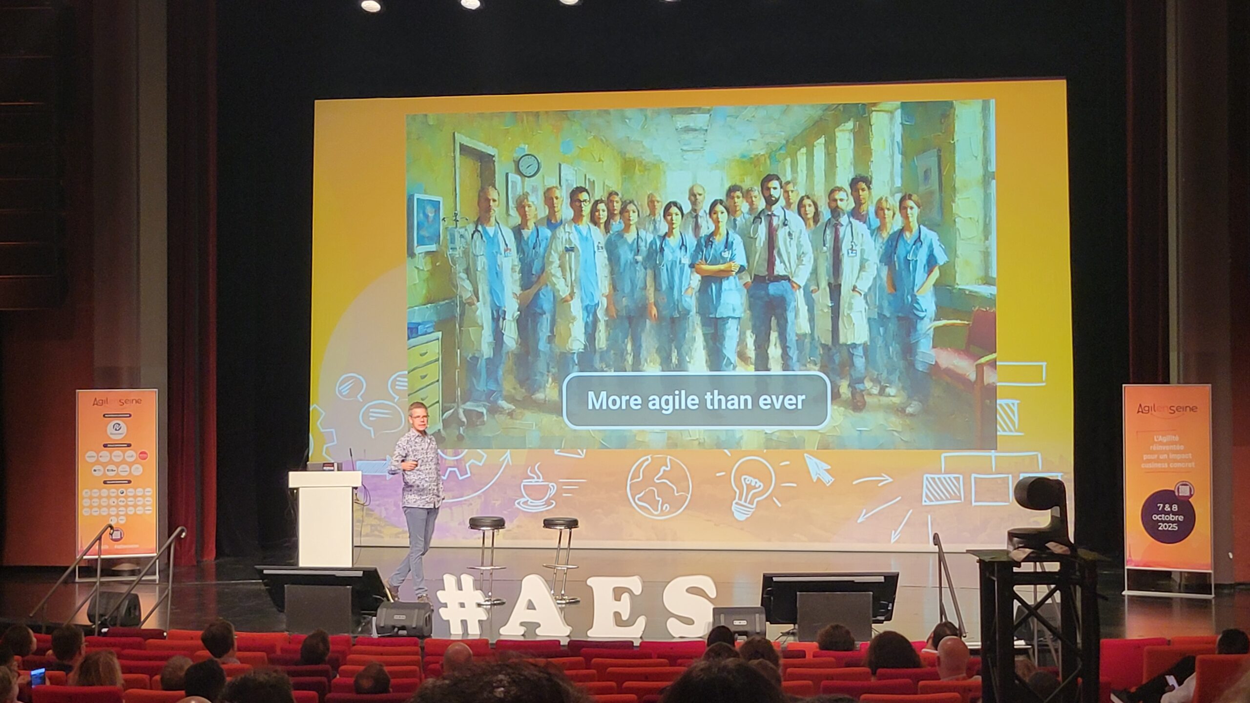Keynote de Jurgent Appelo à Agile En Seine 2025